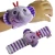 Import kids musical organic infant sensory hand wrist ring soft toys set baby rattle from China