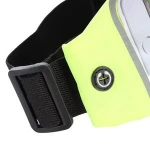 Kin Wo Running Belt, Lightweight Sweatproof Large Capacity Waist Pack Bag with Clear Touch Screen Windows for smart phone