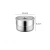 Import King-check Kitchen Canisters Stainless Steel Food Container Storage With stainless steel Lid from China