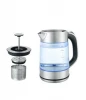 Kitchen appliances 1.7L Tea pot kettle fast boiling water boiler glass electric kettle