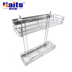 Kitchen Cabinet Pull Revolving Magic Corner Wire Basket