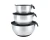 Import kitchen metal cake wholesale a exclusive set stainless steel mixing salad bowl from China