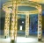 Import kkmark Outdoor Wedding Stage Gold Truss Festival Event Stage Roof Aluminum Lighting Truss from China