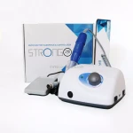 Korea saeshin strong 210+105L handpiece 40000RPM nail drill machine dental surgery acrylic nail drill dental handpiece polisher
