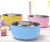 Import Korean Plastic and Stainless Steel Soup Bowl / Noodles Bowl with ears and spoon for Children from China