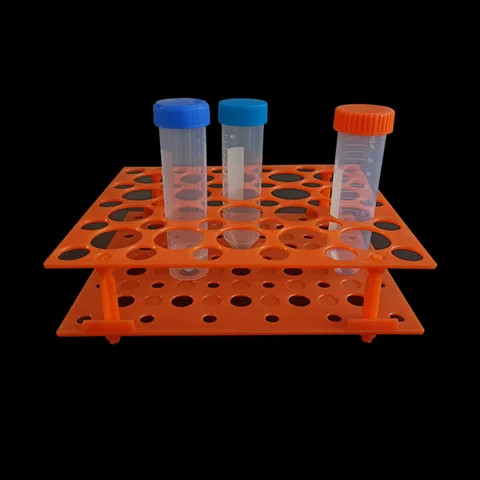 Laboratory consumables plastic test tube display stand 50ml centrifugal tube stand
