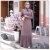 Import Lace Elegant Long Dress Fashion Middle Eastern Muslim Pure Color Muslin Dress Women Formal Dresses Longsleeve Middle East Adults from China