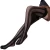 Import Ladies&#39; Comfortable Socks Leggings 92% Nylon 8% Spandex Thigh High Black Fashion Stripe Fishnet Stocking from China