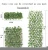 Import Landscape Vine Plant Plastic Artificial Leaf Wall Decoration 1.2 M Artificial Expandable Ivy Fence from China