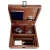 Import Large airtight smoking accessories cigar storage magnetic box rolling tray set wooden stash box from China