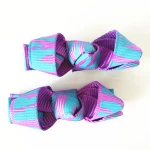 Large Kids Baby Girl Grosgrain Ribbon Bow Clips DIY Headdress Children Hair Accessories Large Grosgrain Ribbon Bows F454