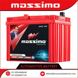 Lead Acid Massimo Brand 12v Automotive Battery