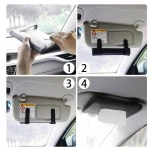 Leather Hanging Paper Towel Clip PU Paper Towel Box Car Tissue Holder