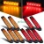 Import LED Truck Lorry Trailer Side Marker Indicators Car Turn Signal Brake Rear Warning Clearance Tail Light 6SMD Lamp 24V 12V from China