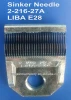LIBA Sinker Needle block 2-216-27A parts for Textile Machine