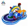 Little train rotating game coin operated kids ride on track train