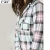 Import Long Sleeve Ladies Plaid Nightshirt Thermal from China