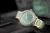 Import Lovers weared Japan Movement luxury wrist watch steel jade mechanical watches from China