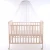 Import Low Babys Cot Solid Wood Crib Baby Bed With Factory Price from China