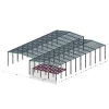 low cost industrial prefabricated light steel structure construction