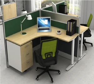Low Price Office 4 Person Modular Desk Standard Sizes Of Workstation Furniture