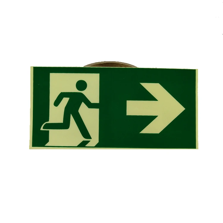 Luminescent Fire Safety Signs