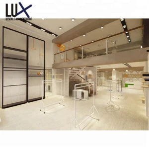 LUX Design Fashion New Apparel Shelf Display Clothing Equipment For Store Furniture