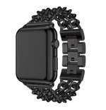 Luxury Chain Stainless Steel Watch Band for Apple Watch, For Apple Watch Replacement Strap 38mm 40mm 42mm 44mm