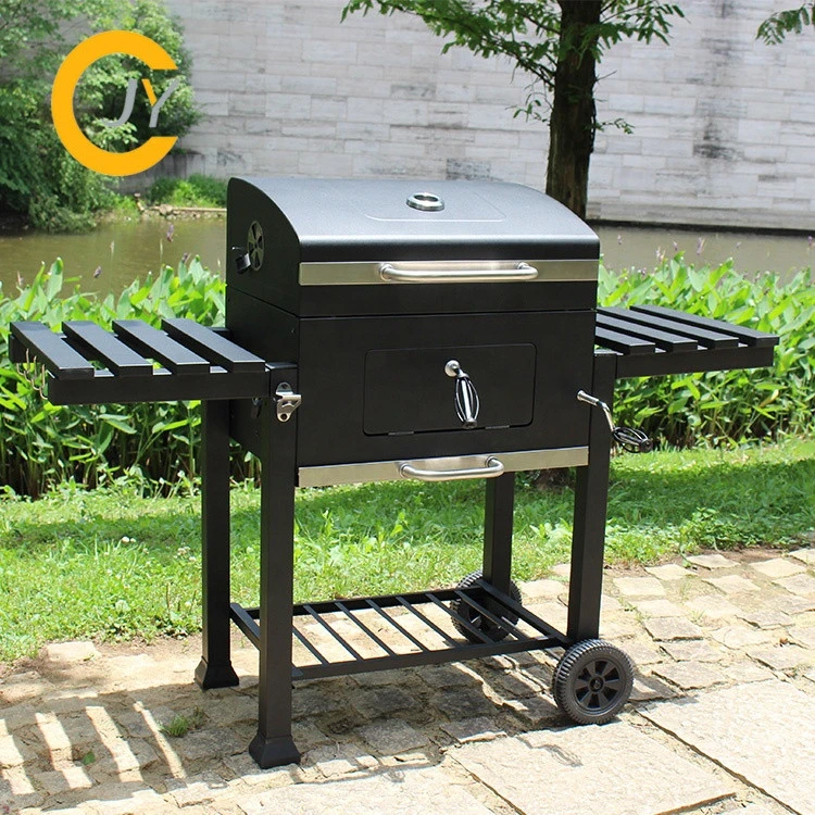 Luxury & classic bbq charcoal grill with Trolley