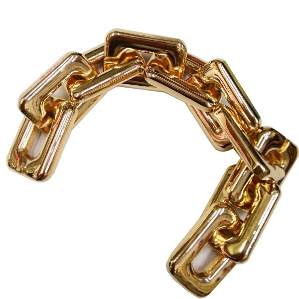 Luxury Evening hardware bag Gold Metal Chain handles Accessories