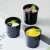 Import Luxury Ice Cream Cup Mini New Black  Disposable Dessert Cake Cups from China