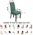 Import Luxury Polyester Spandex Chair Cover For Home Living Room Weddings Banquets Party Chair Covers from China