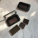 Makeup Eyebrow powder box eye shadow box Eyeshadow palette cosmetic packaging plastic aluminum tray