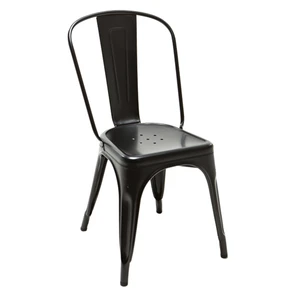 Malaysia Cheap Industrial Bistro Cafe Hotel Metal Frame Dining Chair / Dining Chair Metal
