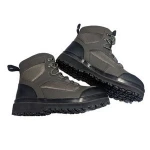 Mans Synthetic Leather Mesh Wading Boots Quick Drainage Wading Shoes for Fly Fishing