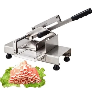 Manual Mutton Roll Machine|Frozen Meat Slicer