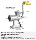 manual sausage filling machine meat filler for home kitchen sausage stuffer