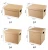 Import Manufacture In Stock Hot Sell Custom Packing Carton Corrugated Board Flip Shoe Kraft Paper Storage Box from China