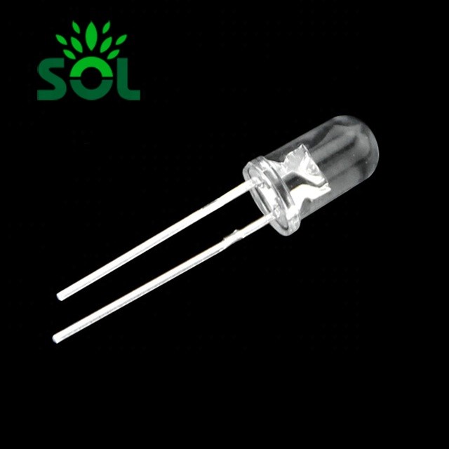 Buy Manufacturer 30 Degree Round 5mm 505nm Green Dip Led Diode from ...