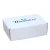 Import Manufacturer Wholesale Custom logo Foldable Corrugated Box White Gift Box packaging box from China