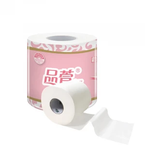 Manufacturers Direct Selling Tissue Paper Toilet Paper Soft Toilet Tissue Wood Pulp Material Virgin Origin Roll Core Type Size