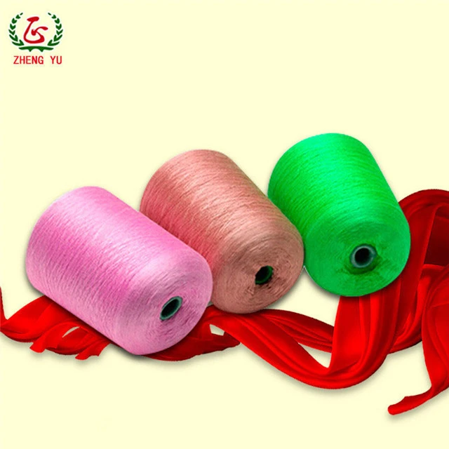 Manufacturers supply stock multi-color 140d polyester high stretch/elastic yarn polyester filament yarn