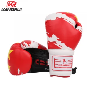 Martial Arts Professional Customized Sanda gloves Training kick boxing gloves  with Cheap price for Adult Teenagers and kids