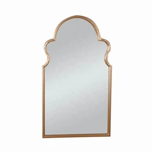 Mayco Home Decor 2019 Hot Sale Gold Wooden Wall Mirror for Living Room