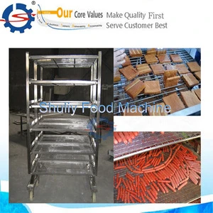 Meat smoker machine commercial fish smoker industrial meat smoke house 0086 13703827012