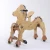 Import Mechanical riding horse wooden horse with wheels walking animal ride on toy from China
