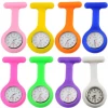 medical nurse watch cheap price luminous needle silicone wristband promotional products pocket watches