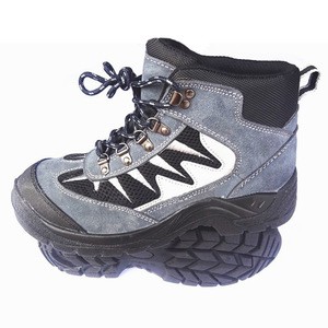 Men knit mesh breathable shoes sports style safety shoes non-slip and puncture resistant sole