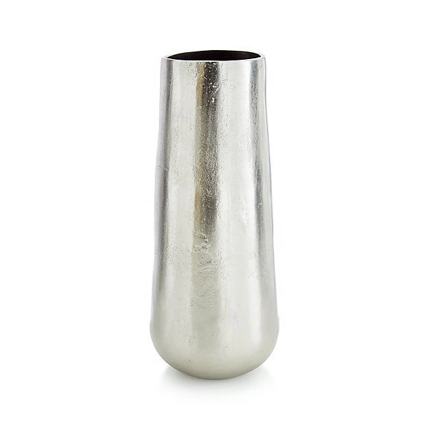 Metal Silver Flower Vase