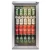 Import Mini Freezer Curved Self Service Display Bar Fridge With Glass Door from China
